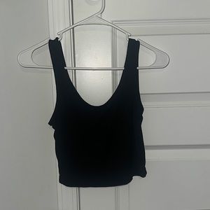 Plain Black Tank